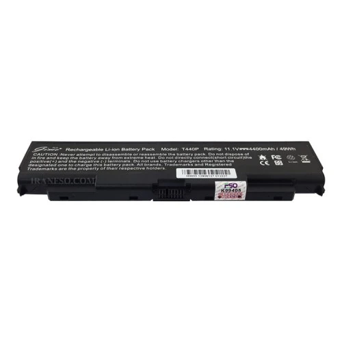 باتری لپ تاپ لنوو ThinkPad T440P-6Cell Gimo Plus مشکی-49 وات ساعت