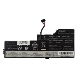باتری لپ تاپ لنوو ThinkPad T480_01AV421 Gimo Plus مشکی داخلی-24 وات ساعت