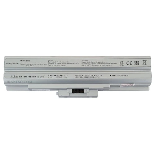 باتری لپ تاپ سونی BPS13 BPS21-6Cell نقره ای