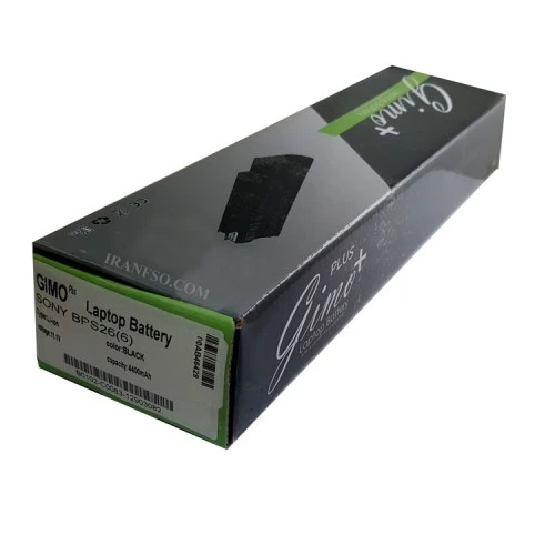 باتری لپ تاپ سونی BPS26-6Cell Gimo Plus مشکی-49 وات ساعت