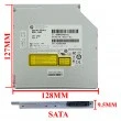 درایو لپ تاپ دی وی دی رایتر اچ پی Sata SuperSlim 9.5mm سه ماه گارانتی