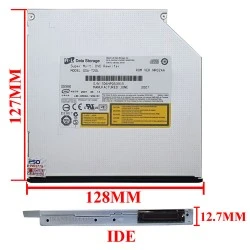 درایو لپ تاپ دی وی دی رایتر H.L IDE Slim 12.7mm