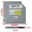 درایو لپ تاپ دی وی دی رایتر فیلیپس لایتون Sata Superslim E1 9mm ریفر-سه ماه گارانتی