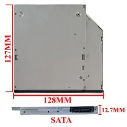 درایو لپ تاپ بلوری رام Sata Slim 12.7mm