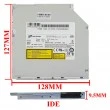درایو لپ تاپ دی وی دی رایتر IDE Superslim 9.5mm مکشی