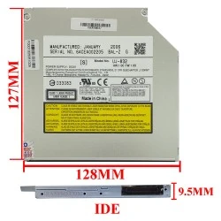 درایو لپ تاپ دی وی دی رایتر پاناسونیک IDE Superslim 9.5mm
