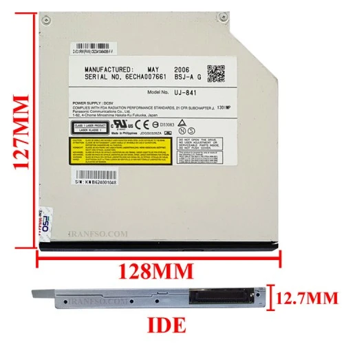 درایو لپ تاپ دی وی دی رایتر پاناسونیک IDE Slim 12.7mm