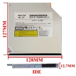 درایو لپ تاپ دی وی دی رایتر پایونیر IDE Slim 12.7mm
