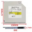 درایو لپ تاپ دی وی دی رایتر IDE Slim 12.7mm برای توشیبا