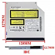 درایو لپ تاپ دی وی دی رایتر توشیبا IDE Slim 12.7mm دست دوم