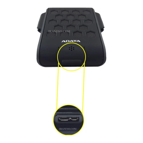 هارد HDD لپ تاپ 1 ترابایت ADATA HD720 External مشکی-گارانتی آونگ