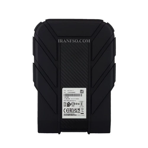 هارد HDD لپ تاپ 2 ترابایت Adata HD710 Pro External مشکی-گارانتی آونگ