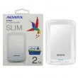 هارد HDD لپ تاپ 2 ترابایت Adata HV300 Slim External سفید-گارانتی آونگ