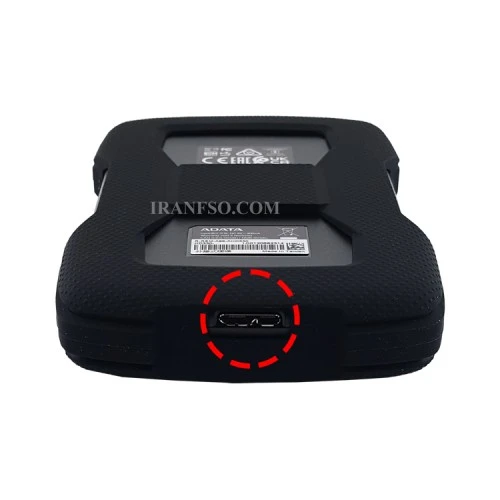 هارد HDD لپ تاپ 5 ترابایت Adata HD330 External مشکی-گارانتی آونگ