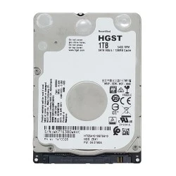 هارد HDD لپ تاپ 1 ترابایت HGST Sata 5400RPM-Refurbish شش ماه گارانتی