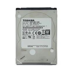هارد HDD لپ تاپ 1 ترابایت توشیبا Sata 5400PRM یک سال گارانتی