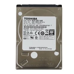 هارد HDD لپ تاپ 1 ترابایت توشیبا Sata 5400RPM دو سال گارانتی