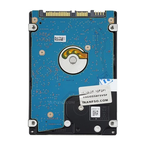 هارد HDD لپ تاپ 1 ترابایت توشیبا Sata Slim 5400RPM-Riffer شش ماه گارانتی
