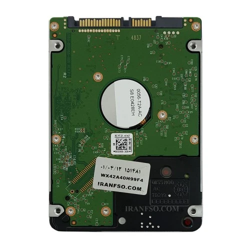 هارد HDD لپ تاپ 1 ترابایت وسترن Sata 5400RPM Slim آبی-یکسال گارانتی افق