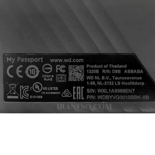 هارد HDD لپ تاپ 1 ترابایت وسترن My Passport External