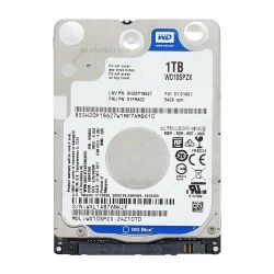 هارد HDD لپ تاپ 1 ترابایت وسترن Sata Slim 5400RPM-Refurbish شش ماه گارانتی