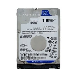 هارد HDD لپ تاپ 1 ترابایت وسترن Sata Slim 5400RPM گارانتی سازگار