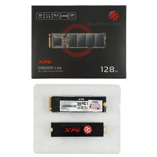 هارد SSD لپ تاپ 128 گیگابایت Adata M.2-2280 NVME XPG SX6000