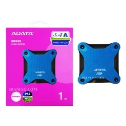 هارد SSD لپ تاپ 1 ترابایت Adata SD620 External آبی-گارانتی آونگ