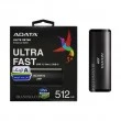 هارد SSD لپ تاپ 512 گیگابایت Adata SE760 External مشکی-گارانتی آونگ