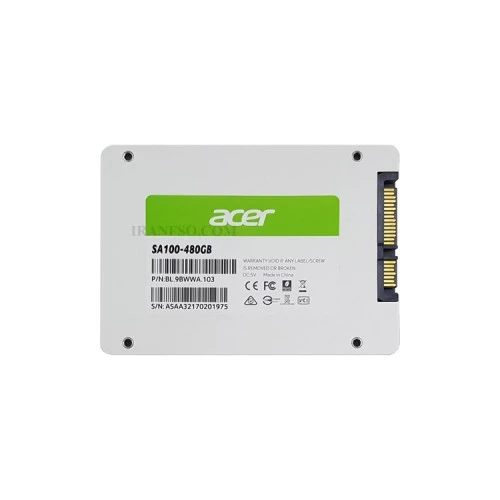 هارد SSD لپ تاپ 480 گیگابایت ایسر Sata 2.5Inch SA100 گارانتی آواژنگ