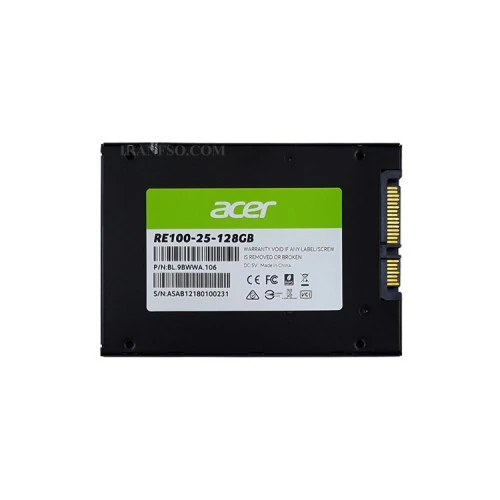 هارد SSD لپ تاپ 128 گیگابایت ایسر Sata 2.5Inch RE100 گارانتی آواژنگ