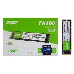 هارد SSD لپ تاپ 256 گیگابایت ایسر M.2 NVME 2280 FA100 گارانتی متین