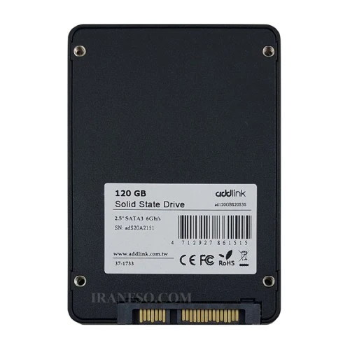 هارد SSD لپ تاپ 120 گیگابایت Addlink Sata 2.5Inch