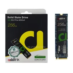هارد SSD لپ تاپ 256 گیگابایت Addlink M.2 NVME 2280 S68 گارانتی آواژنگ