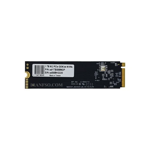 هارد SSD لپ تاپ 1 ترابایت Addlink M.2 NVME 2280 S68 گارانتی آواژنگ