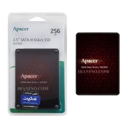 هارد SSD لپ تاپ 256 گیگابایت Apacer Sata 2.5Inch_AS350X گارانتی متین