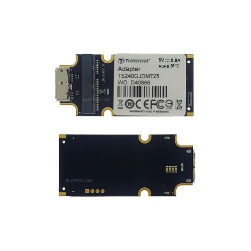 هارد SSD لپ تاپ 240 گیگابایت Transcend JetDrive 725 برای اپل MacBook Pro