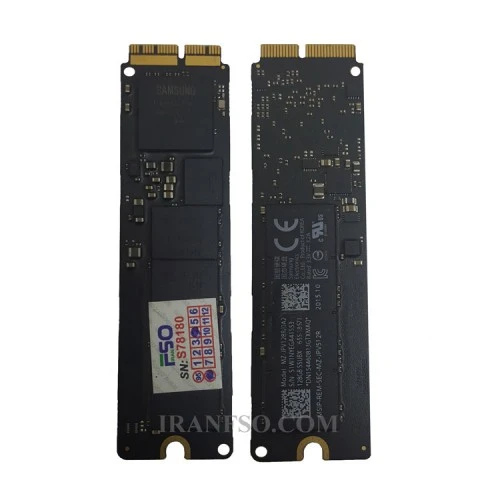 هارد SSD لپ تاپ 128 گیگابایت سامسونگ برای اپل Macbook Air-Pro Retina 2015 یک ماه گارانتی