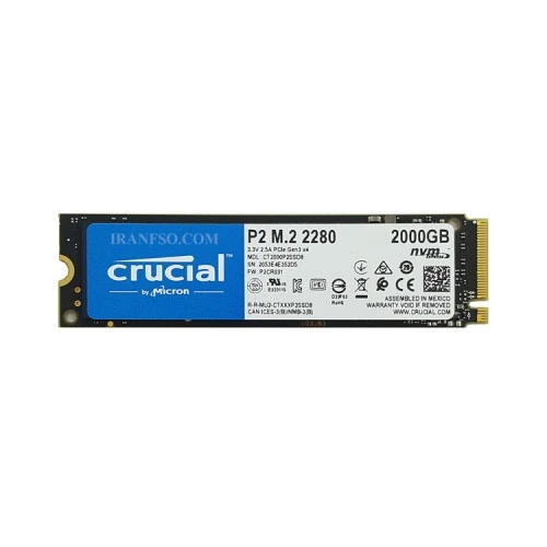 هارد SSD لپ تاپ 2 ترابایت Crucial M.2-2280 NVME
