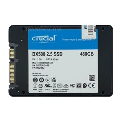 هارد SSD لپ تاپ 480 گیگابایت Crucial Sata 2.5Inch BX500 یکسال گارانتی افق