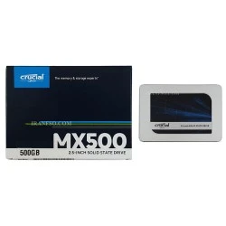 هارد SSD لپ تاپ 500 گیگابایت Crucial Sata 2.5Inch MX500 گارانتی آواژنگ