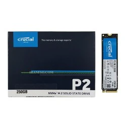 هارد SSD لپ تاپ 250 گیگابایت Crucial M.2 NVME 2280 P2 گارانتی آواژنگ
