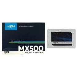 هارد SSD لپ تاپ 250 گیگابایت Crucial Sata 2.5Inch MX500 یکسال گارانتی افق