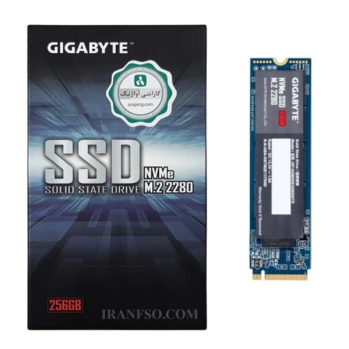 هارد SSD لپ تاپ 256 گیگابایت Gigabyte M.2-2280 NVMe گارانتی آواژنگ