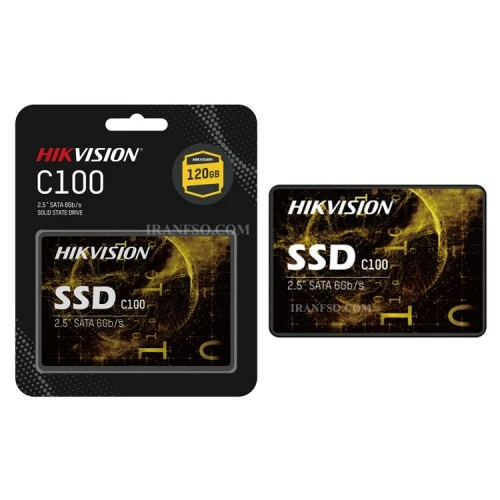 هارد SSD لپ تاپ 120 گیگابایت هایک ویژن Sata 2.5Inch C100 گارانتی آونگ