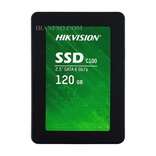 هارد SSD لپ تاپ 120 گیگابایت هایک ویژن Sata 2.5Inch C100 گارانتی حامی