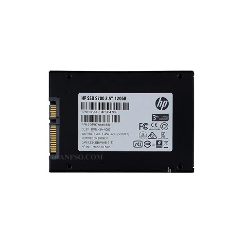 هارد SSD لپ تاپ 120 گیگابایت اچ پی Sata 2.5Inch S700 گارانتی آواژنگ