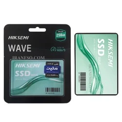 هارد SSD لپ تاپ 256 گیگابایت Hiksemi Sata 2.5Inch Wave گارانتی متین