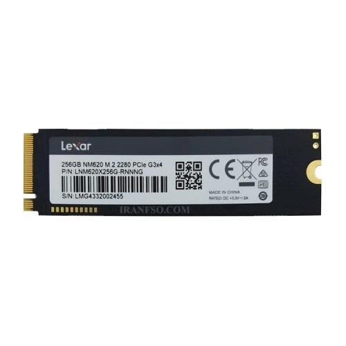 هارد SSD لپ تاپ 256 گیگابایت Lexar M.2 NVME 2280-NM620