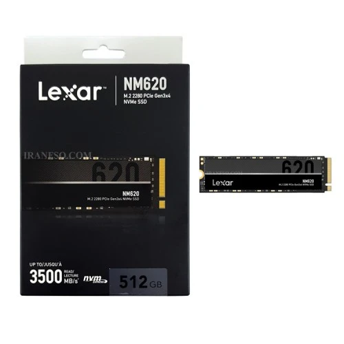 هارد SSD لپ تاپ 512 گیگابایت Lexar M.2 NVME 2280-NM620 گارانتی آواژنگ